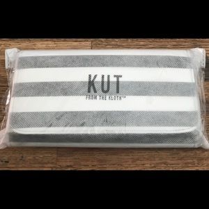 Kut from the Kloth - Black/White Striped Wallet